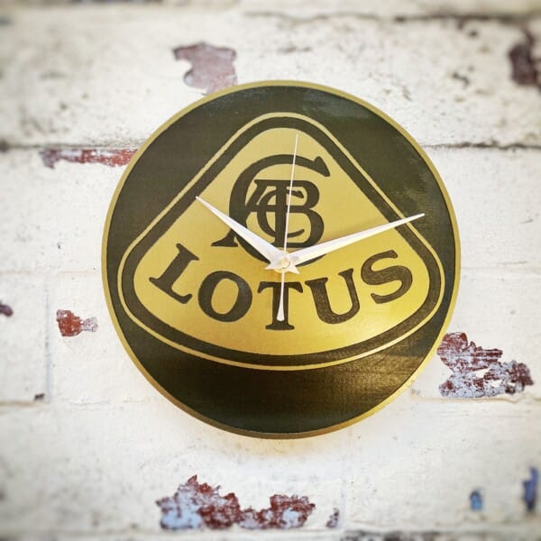 Lotus memorabilia gifts and wall art β wooden Lotus sign and collectible garage dΓ©cor from WHIPD Automobilia