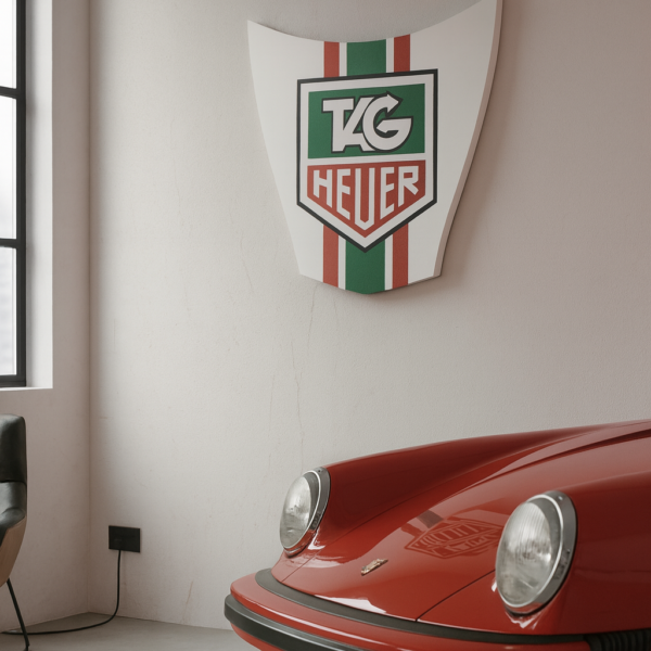 Stuttgart collection performance car garage wall decor with GT3 RS and GTS signage