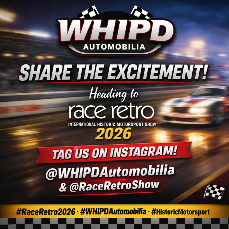Whipd Automobilia Race Retro 2026 Instagram Share