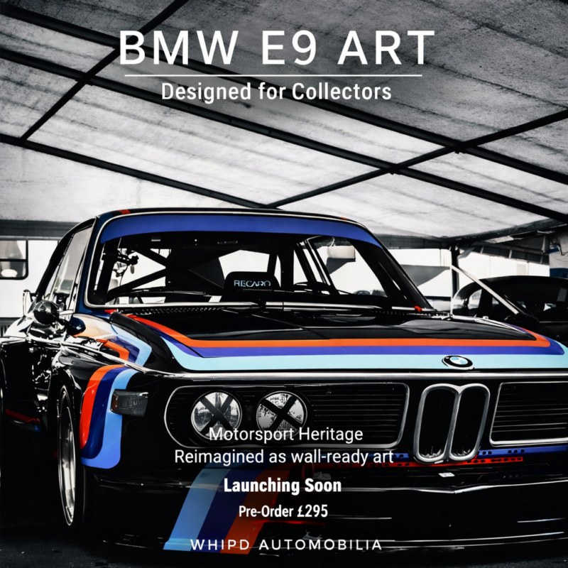 Bmw E9 Art Launch