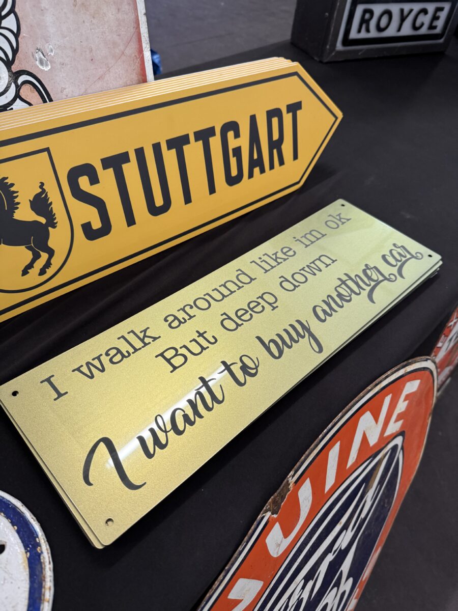 Car Enthusiast Engraved Brushed Alloy Sign – Statement Editions - Whipd ...