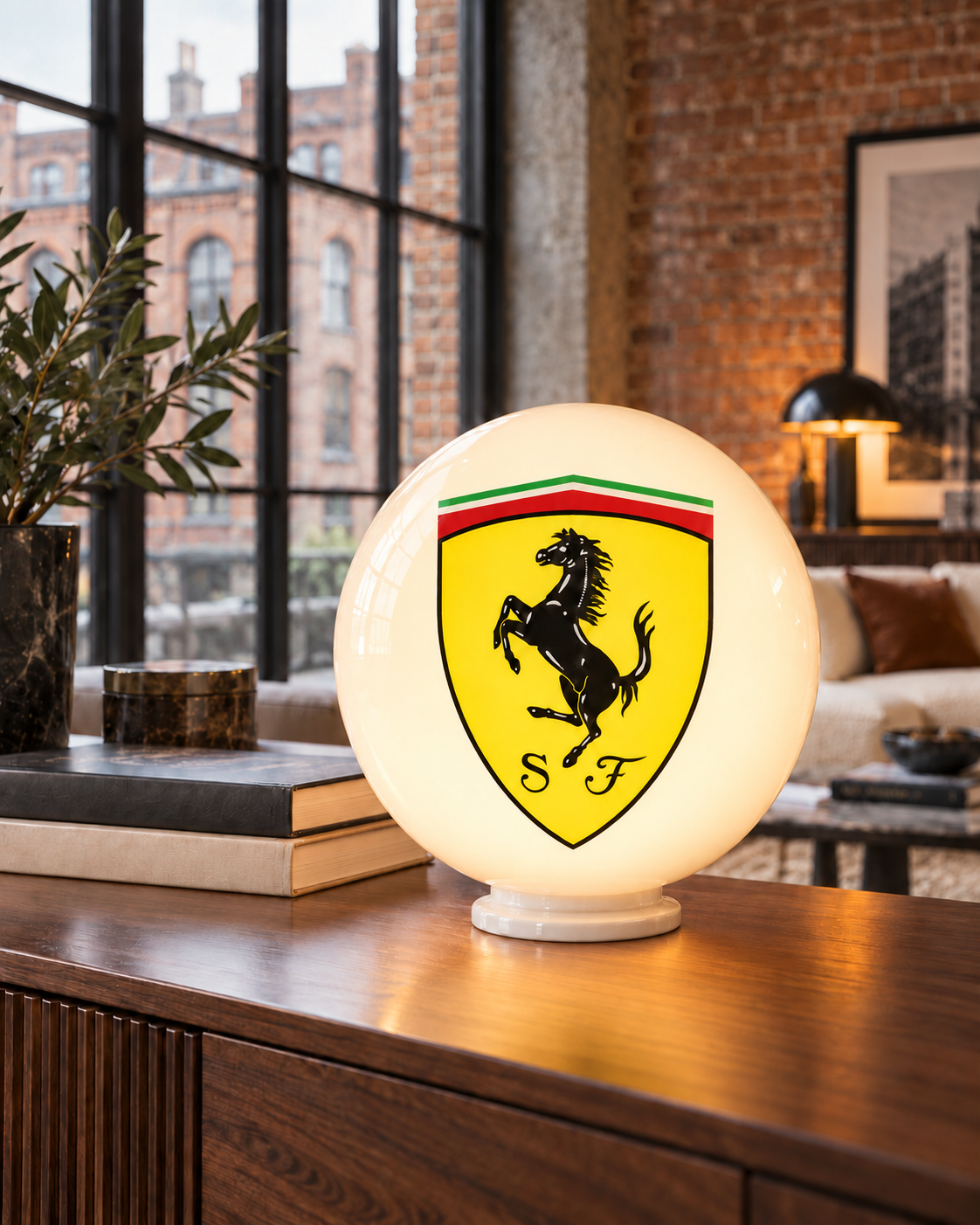 ferrari gas pump globe ferrari gas pump globe